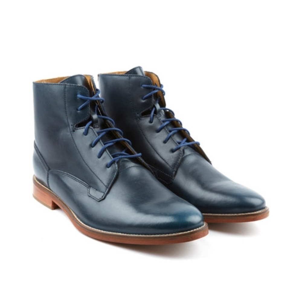 J Shoes Leather Chuka Boot